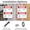 Signmission Ammonia - Amoniaco Danger Sign, Plastic, 7in W x 10in L, 2PK OS-2PACK-DS-P-710-VS-1992 - alternate 2